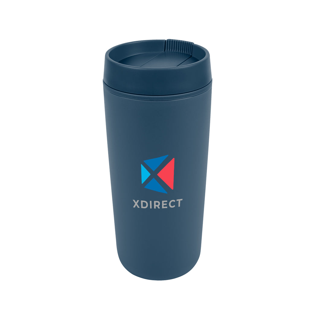 Finn Recycled Tumbler, 16 oz - Navy - Colorbrite