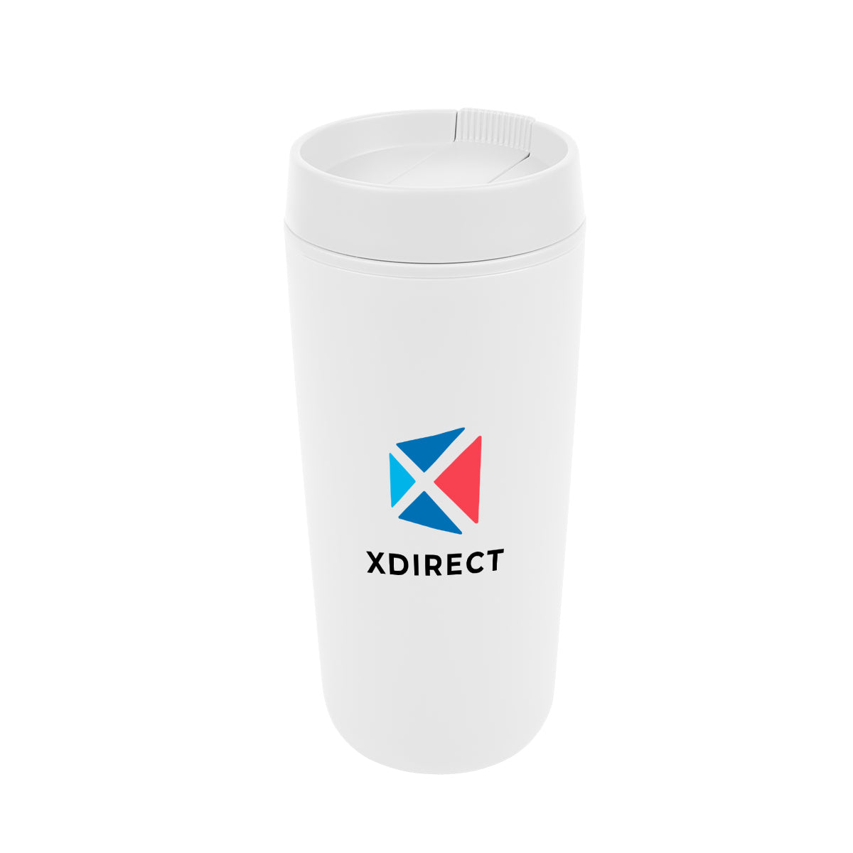 Finn Recycled Tumbler, 16 oz - White - Colorbrite