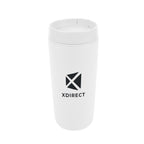 Finn Recycled Tumbler, 16 oz - White - Silk Screen