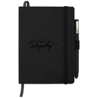 Firenze Soft Cover Journal, 5 x 7 Inches Debossing - Black - Front