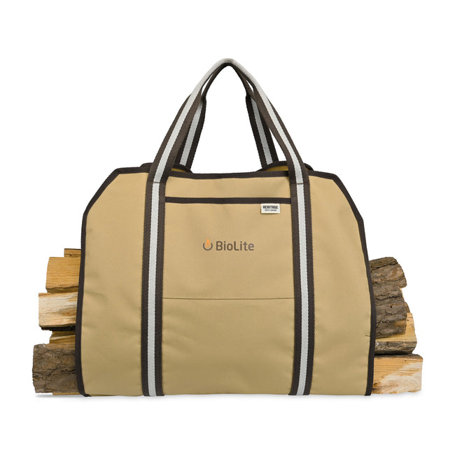 Firewood Log Carrier with Sling Design