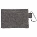 First Aid Kit in a Zip Pouch, 20 Pieces - Graphite - Back