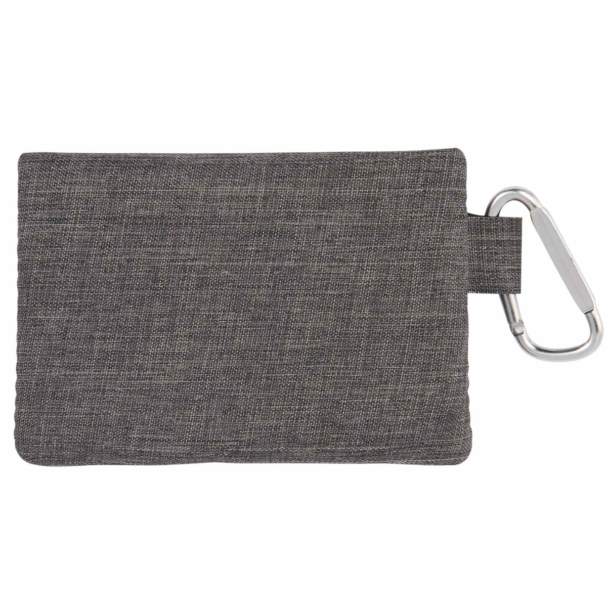 First Aid Kit in a Zip Pouch, 20 Pieces - Graphite - Back