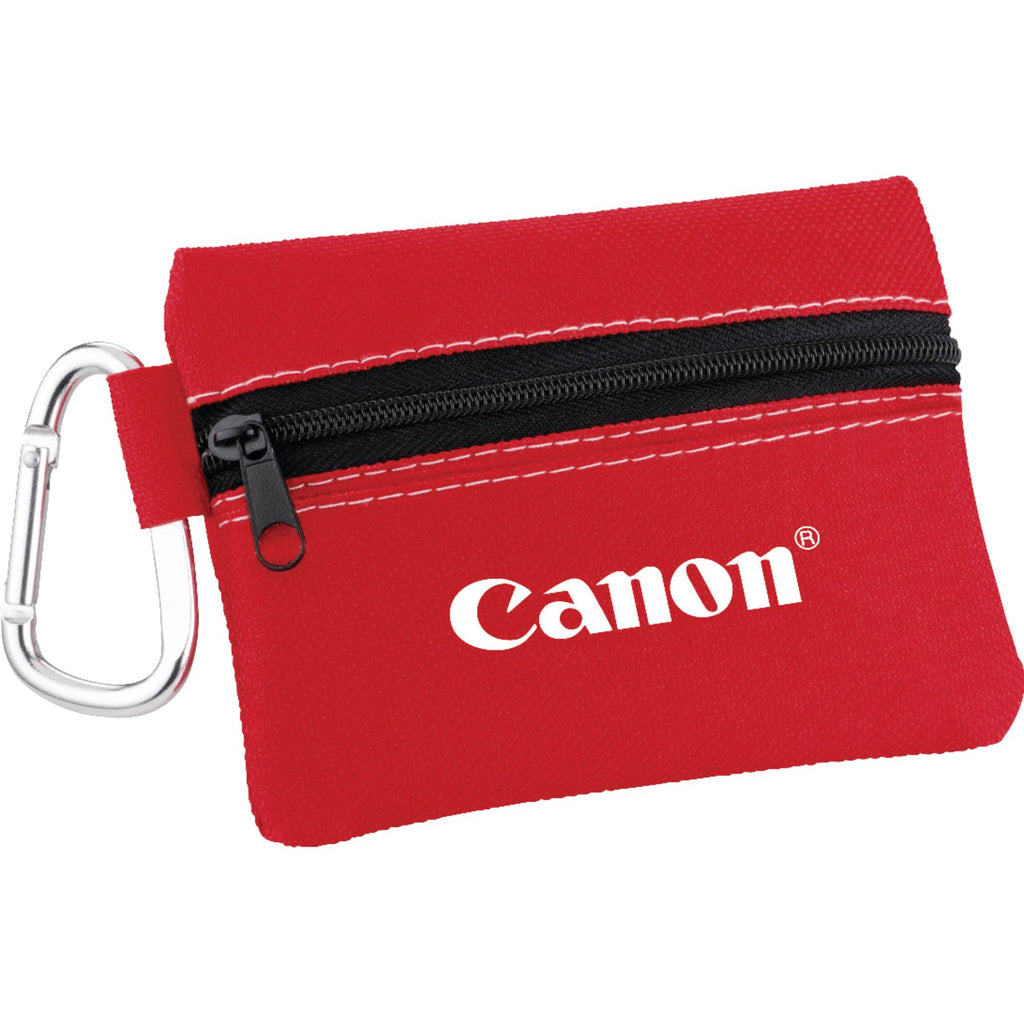 First Aid Kit in a Zip Pouch, 20 Pieces - Red - Photo 2