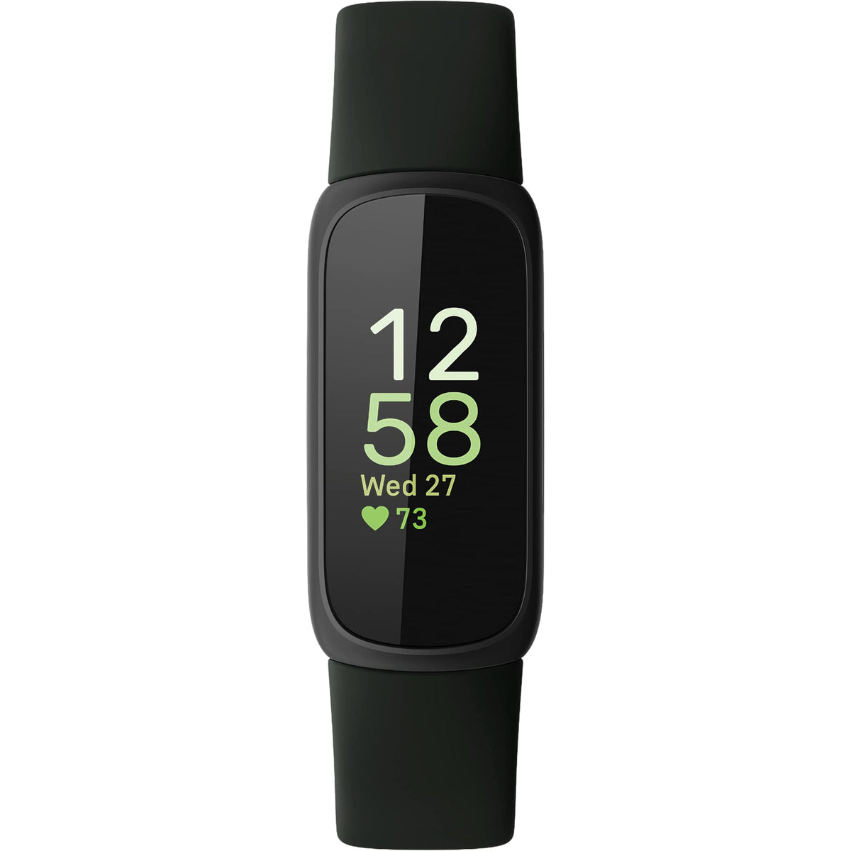 Fitbit Inspire 3 Activity and Sleep Tracker - Black - Front 2