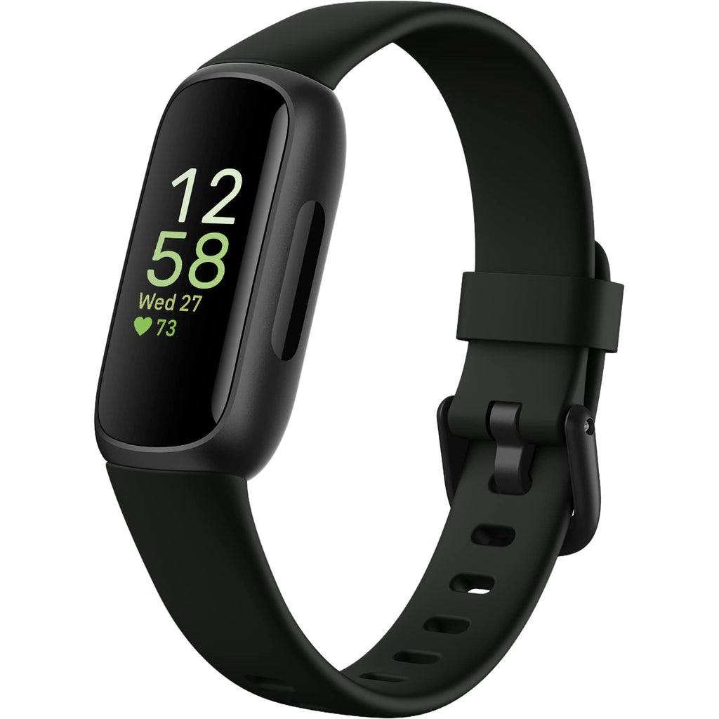 Fitbit Inspire 3 Activity and Sleep Tracker - Black - Left Angle