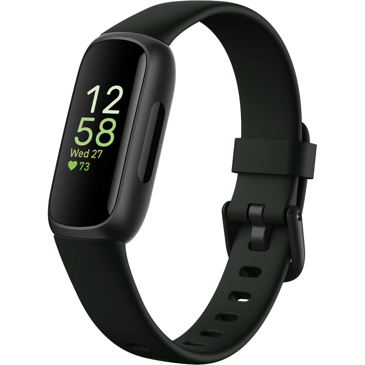 Fitbit Inspire 3 Activity and Sleep Tracker - Black - Left Angle