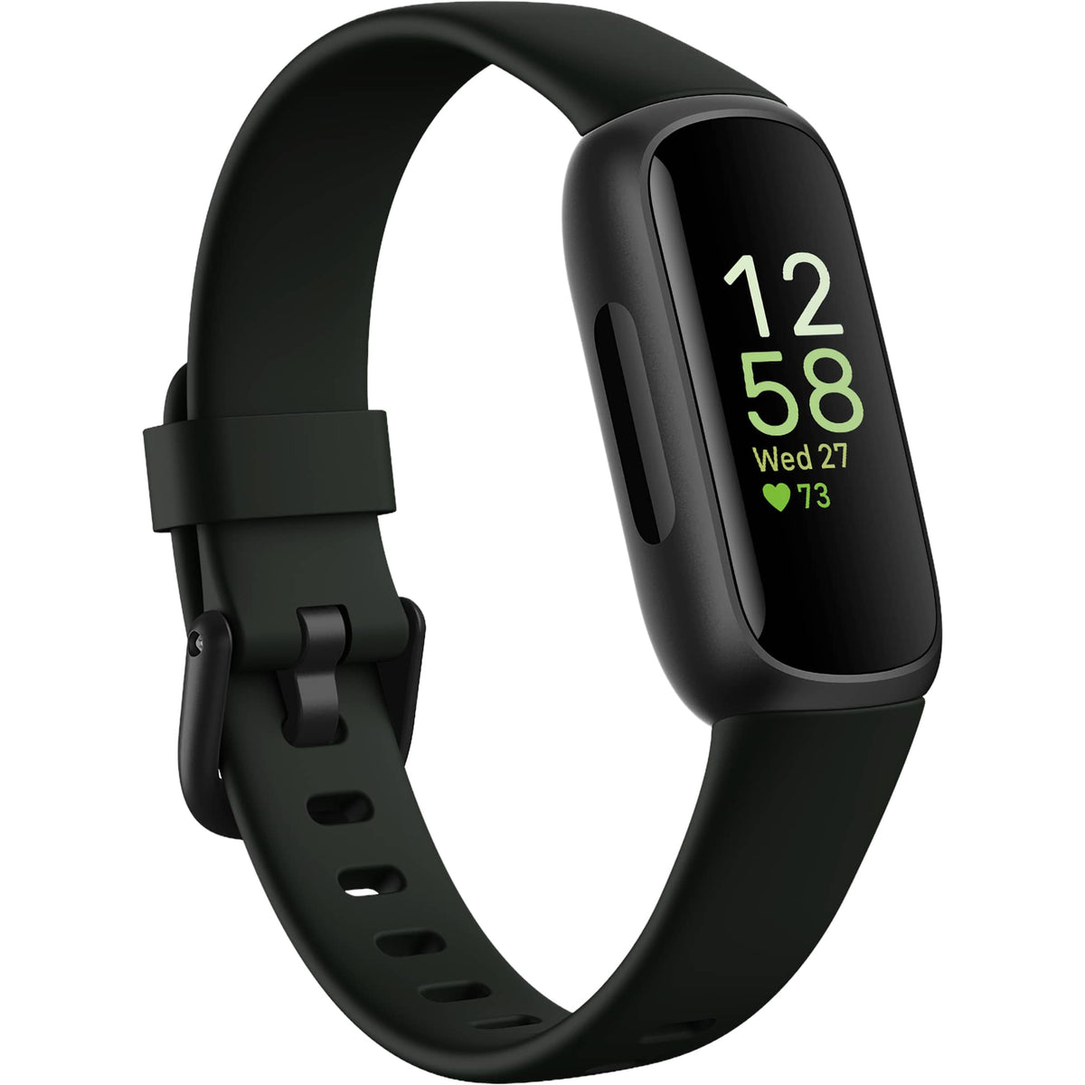 Fitbit Inspire 3 Activity and Sleep Tracker - Black - Right Angle 2