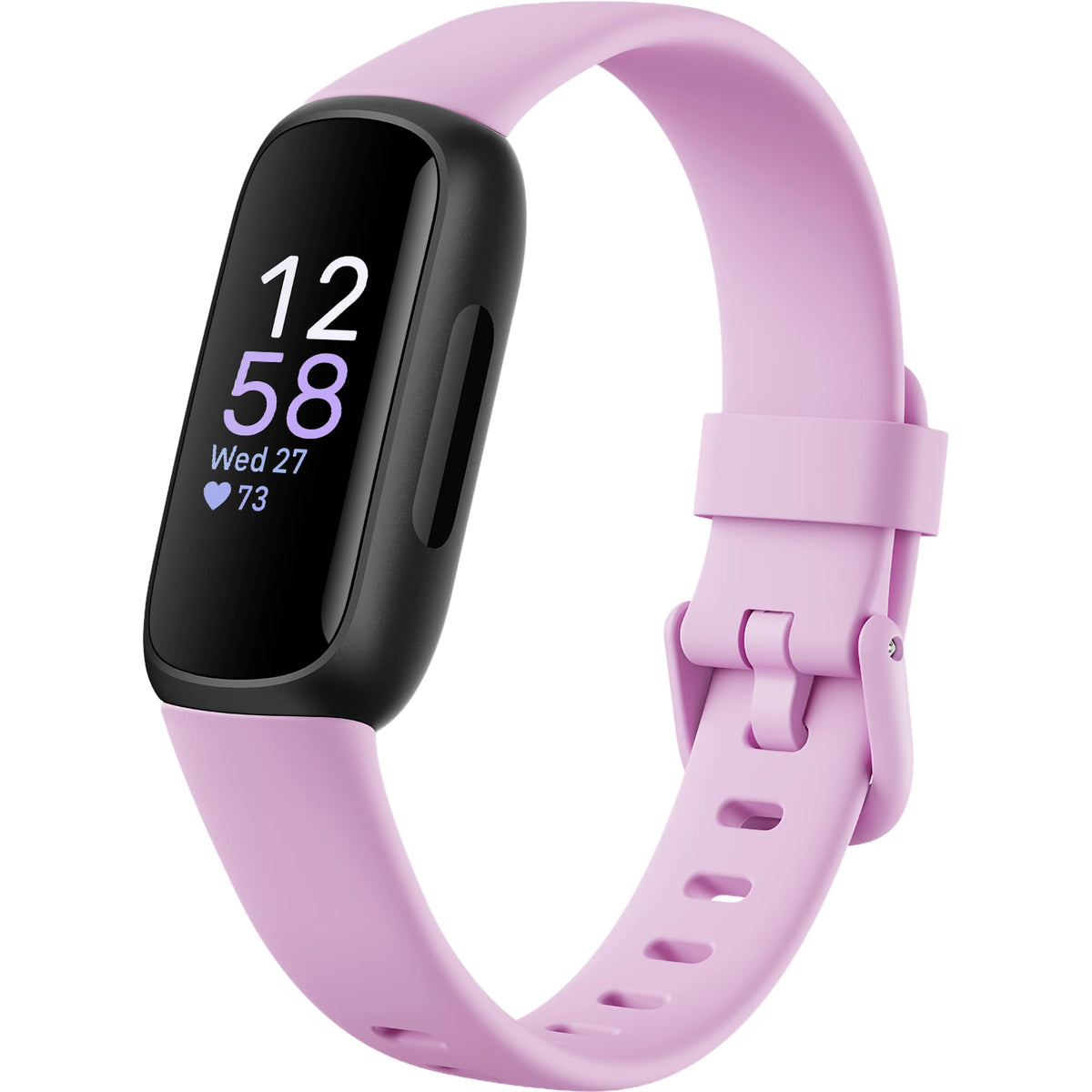 Fitbit Inspire 3 Activity and Sleep Tracker - Lilac - Right Angle