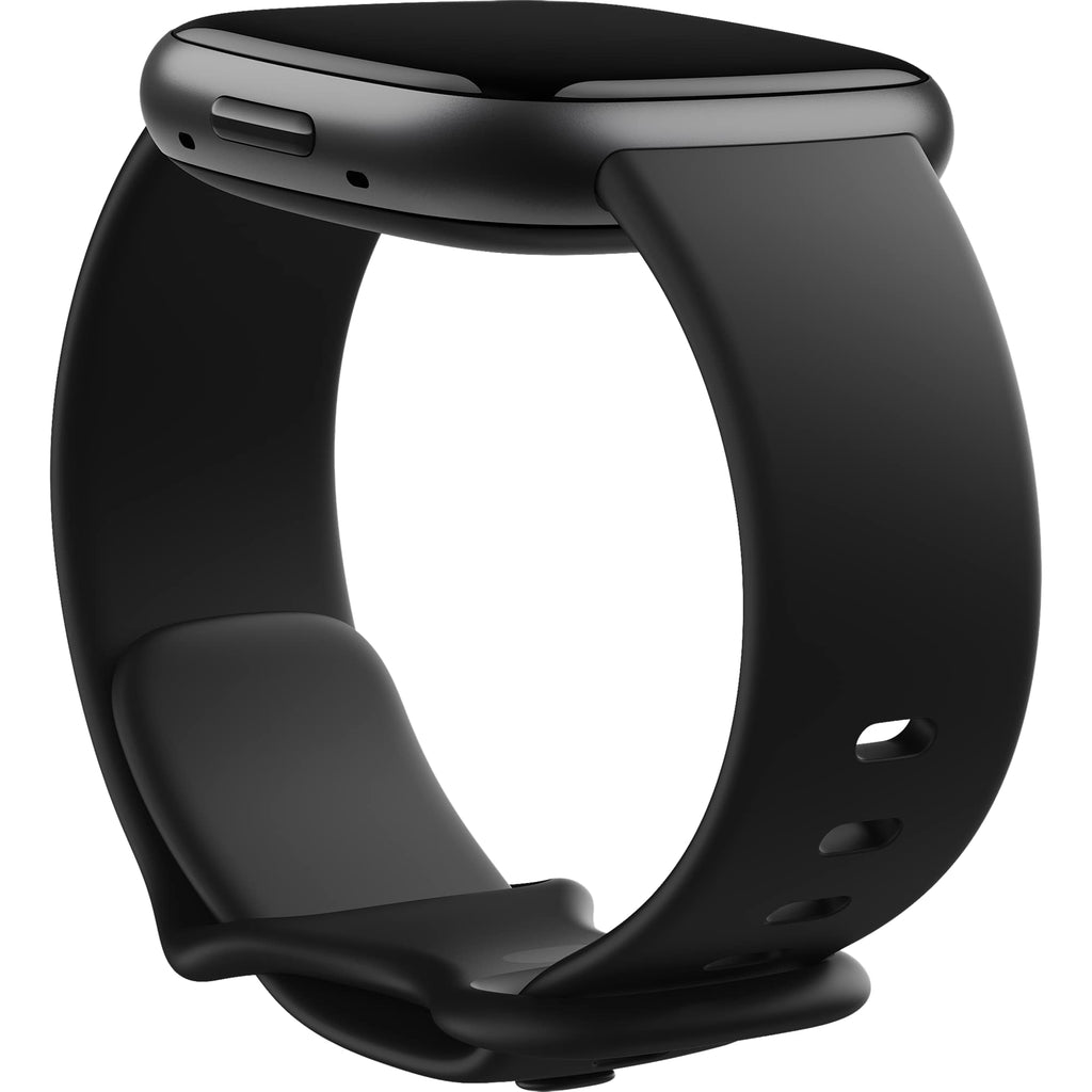 Fitbit Versa 4 Fitness Smartwatch with GPS - Black - Left Angle