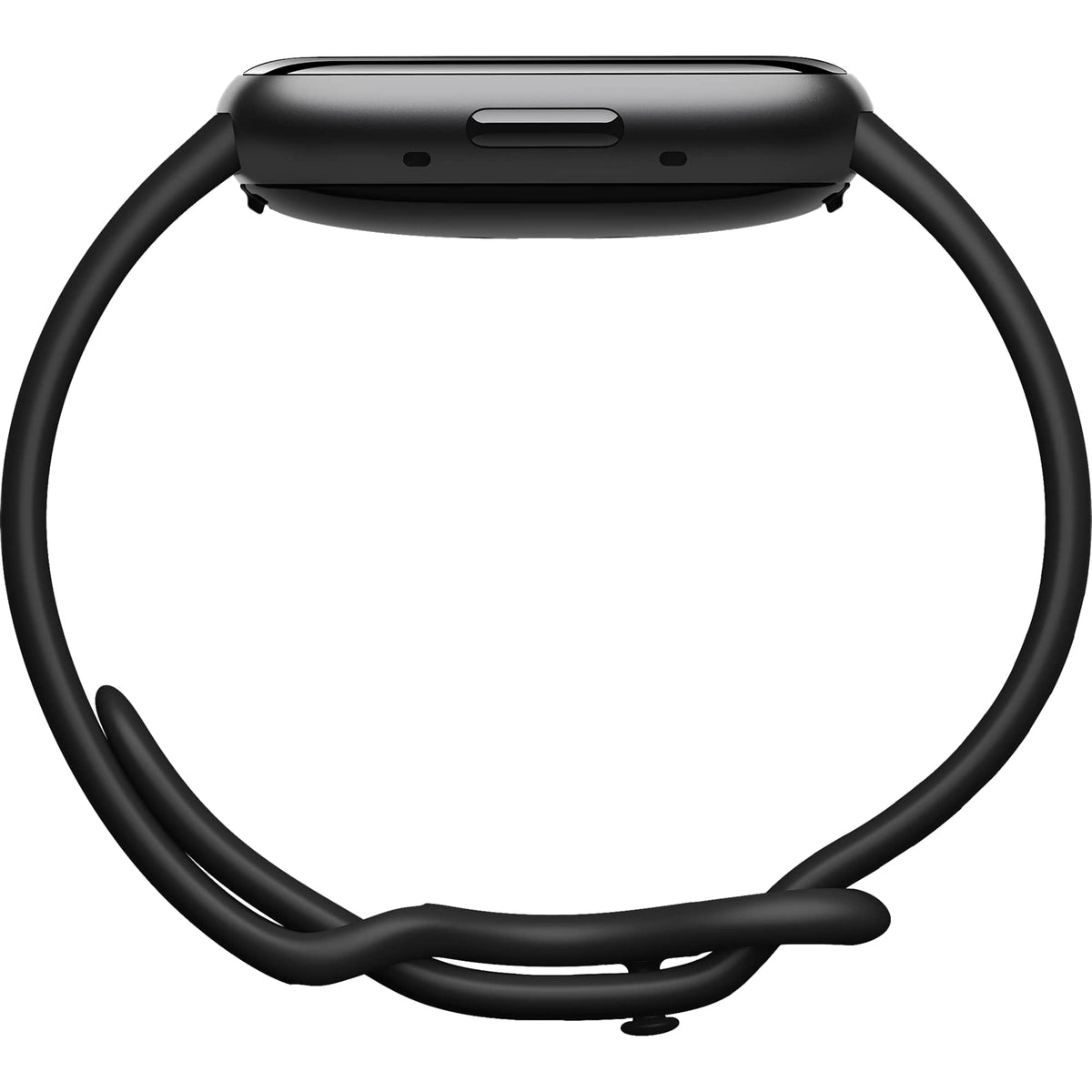 Fitbit Versa 4 Fitness Smartwatch with GPS - Black - Left Side