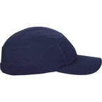 Five Panel Cap in Recycled Cotton Ripstop Transfer - Vintage Navy - Right Angle 2