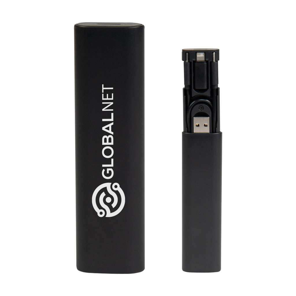 Five-Way Charging Cable - Black - Silk Screen
