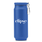 Fizz Recycled Stainless Steel Tumbler, 17 oz - Blue - Silk Screen