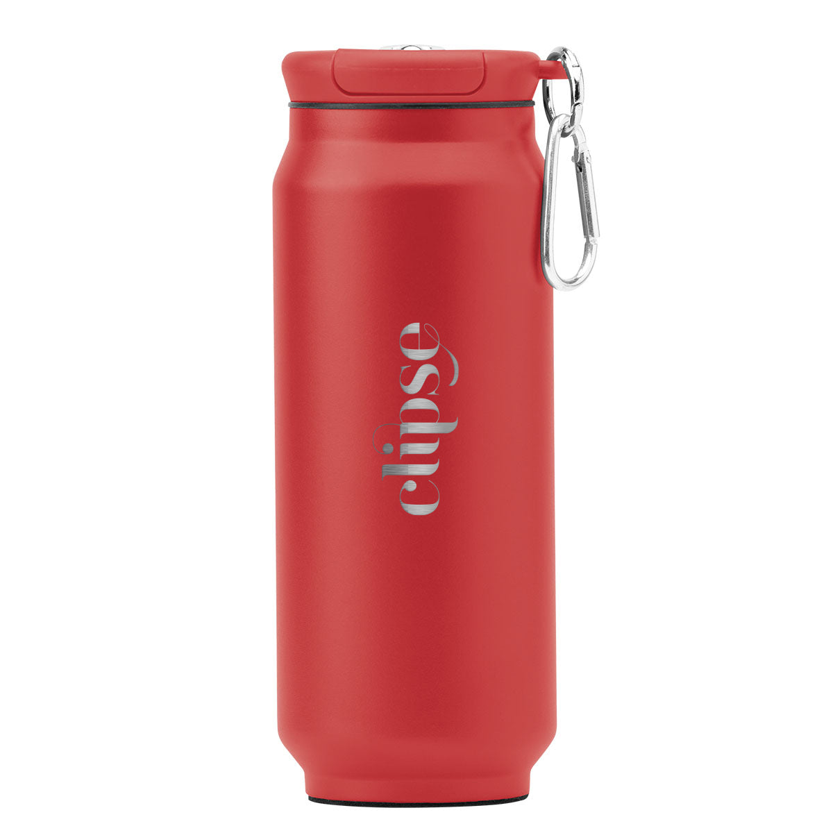 Fizz Recycled Stainless Steel Tumbler, 17 oz - Red - Laser Engraving