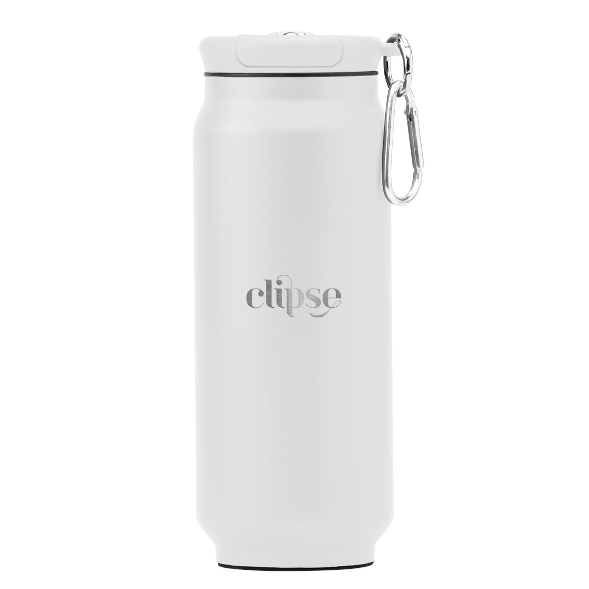 Fizz Recycled Stainless Steel Tumbler, 17 oz - White - Laser Engraving