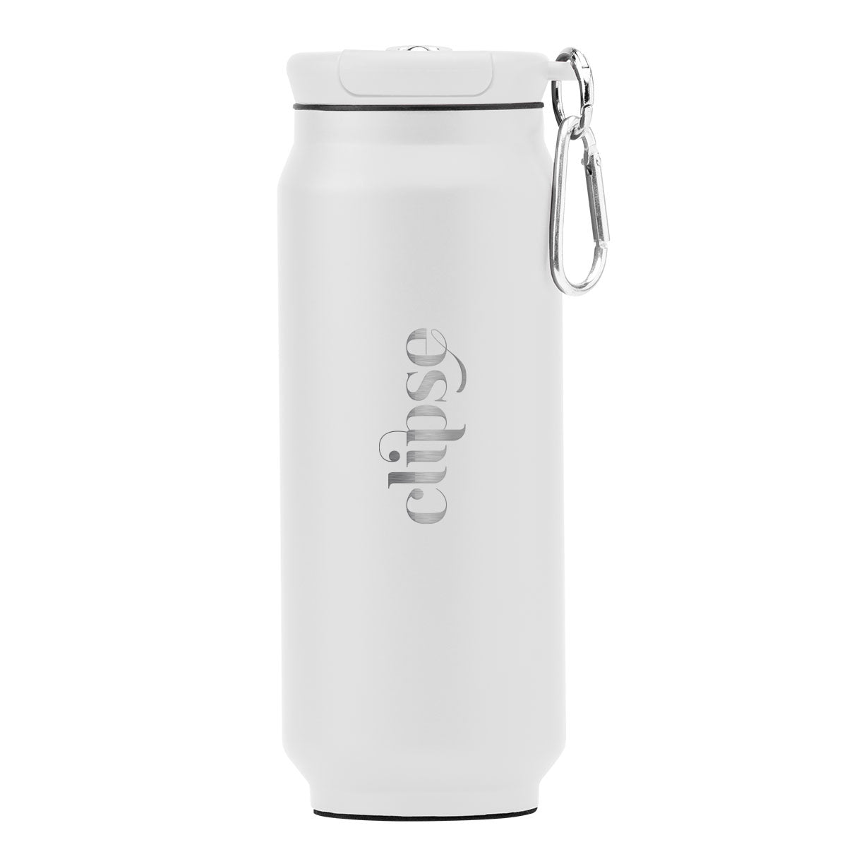 Fizz Recycled Stainless Steel Tumbler, 17 oz - White - Laser Engraving