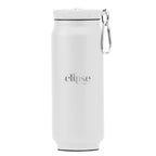 Fizz Recycled Stainless Steel Tumbler, 17 oz - White - Laser Engraving