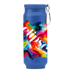 Fizz Recycled Stainless Steel Tumbler in Full Color, 17 oz - Blue - Megabrite
