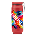 Fizz Recycled Stainless Steel Tumbler in Full Color, 17 oz - Red - Megabrite