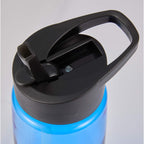 Flair Tritan Water Bottle with Flip Straw Lid, 26 oz Full Color - Blue - Detail