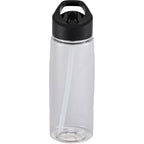 Flair Tritan Water Bottle with Flip Straw Lid, 26 oz Full Color - Clear - Alternate 2