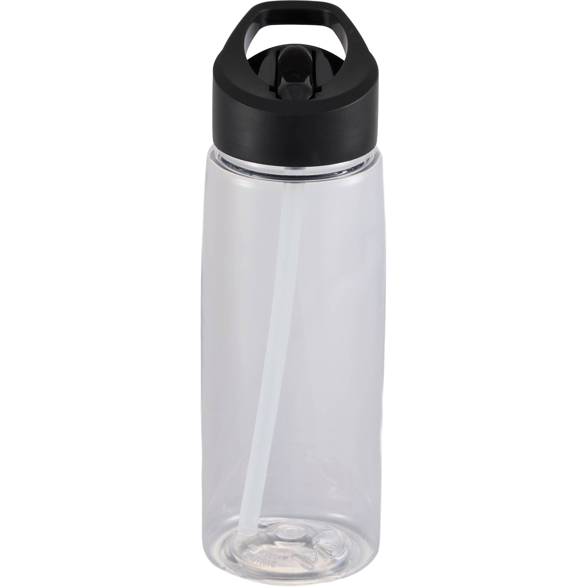 Flair Tritan Water Bottle with Flip Straw Lid, 26 oz Full Color - Clear - Alternate 2
