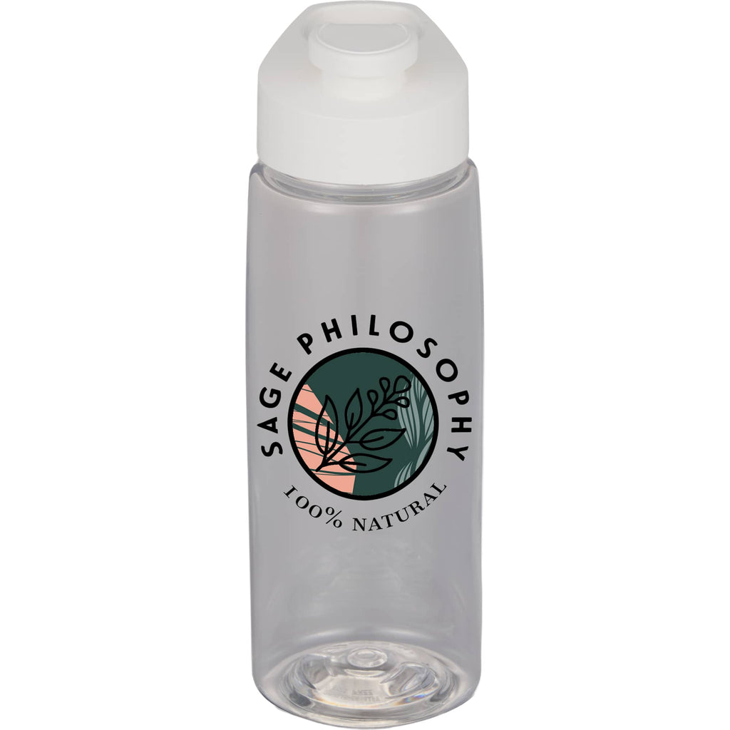 Flair Tritan Water Bottle with Pop-Open Chug Lid, 26 oz - Clear - Alternate
