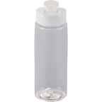 Flair Tritan Water Bottle with Pop-Open Chug Lid, 26 oz Full Color - Clear - Back