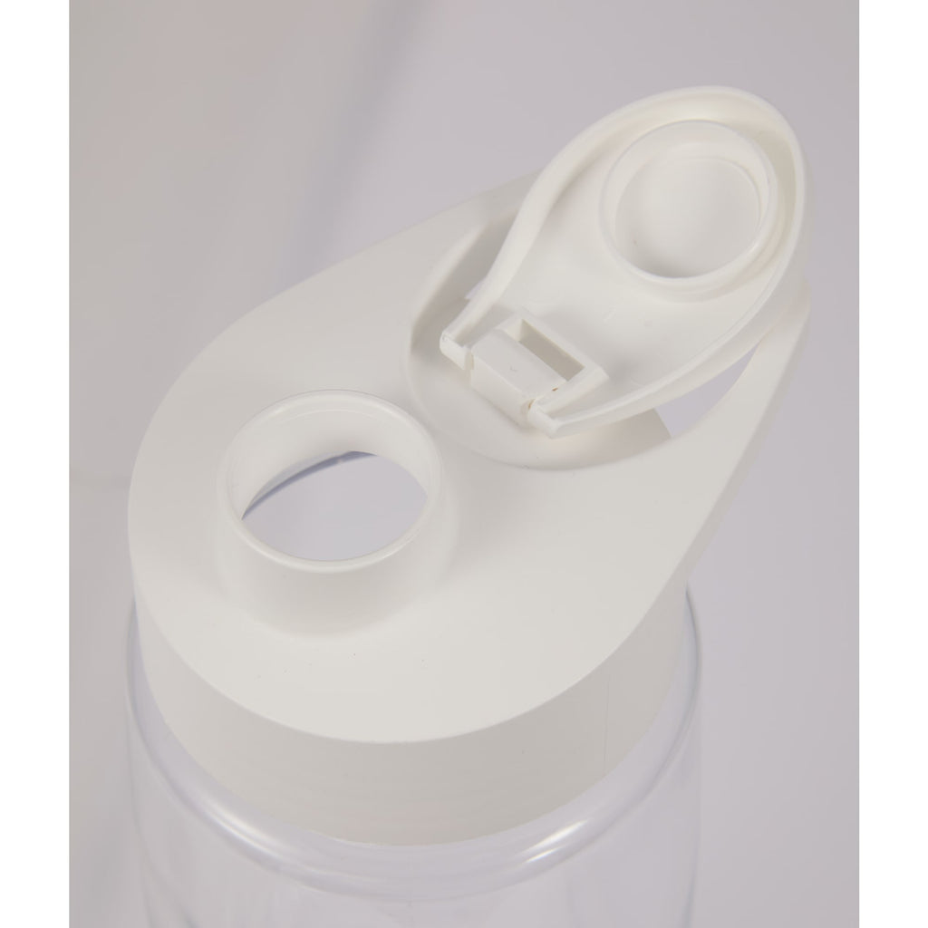 Flair Tritan Water Bottle with Pop-Open Chug Lid, 26 oz Full Color - Clear - Detail