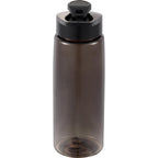 Flair Tritan Water Bottle with Pop-Open Chug Lid, 26 oz Full Color - Smoke - Back