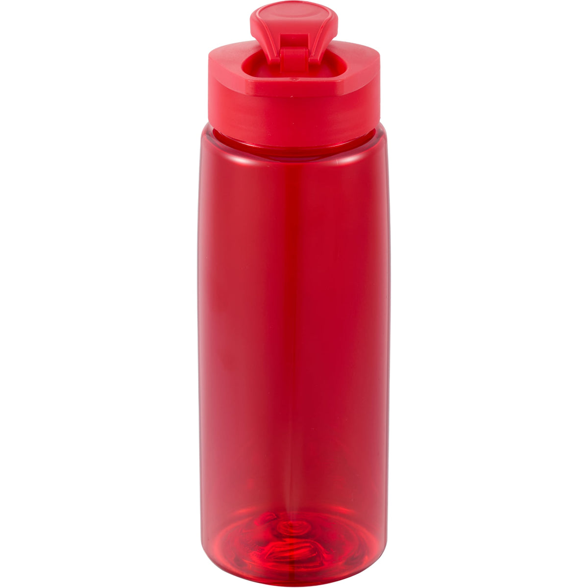Flair Tritan Water Bottle with Pop-Open Chug Lid, 26 oz - Red - Back