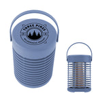 Flame Camping Lantern, Rechargeable - Ocean - Silk Screen