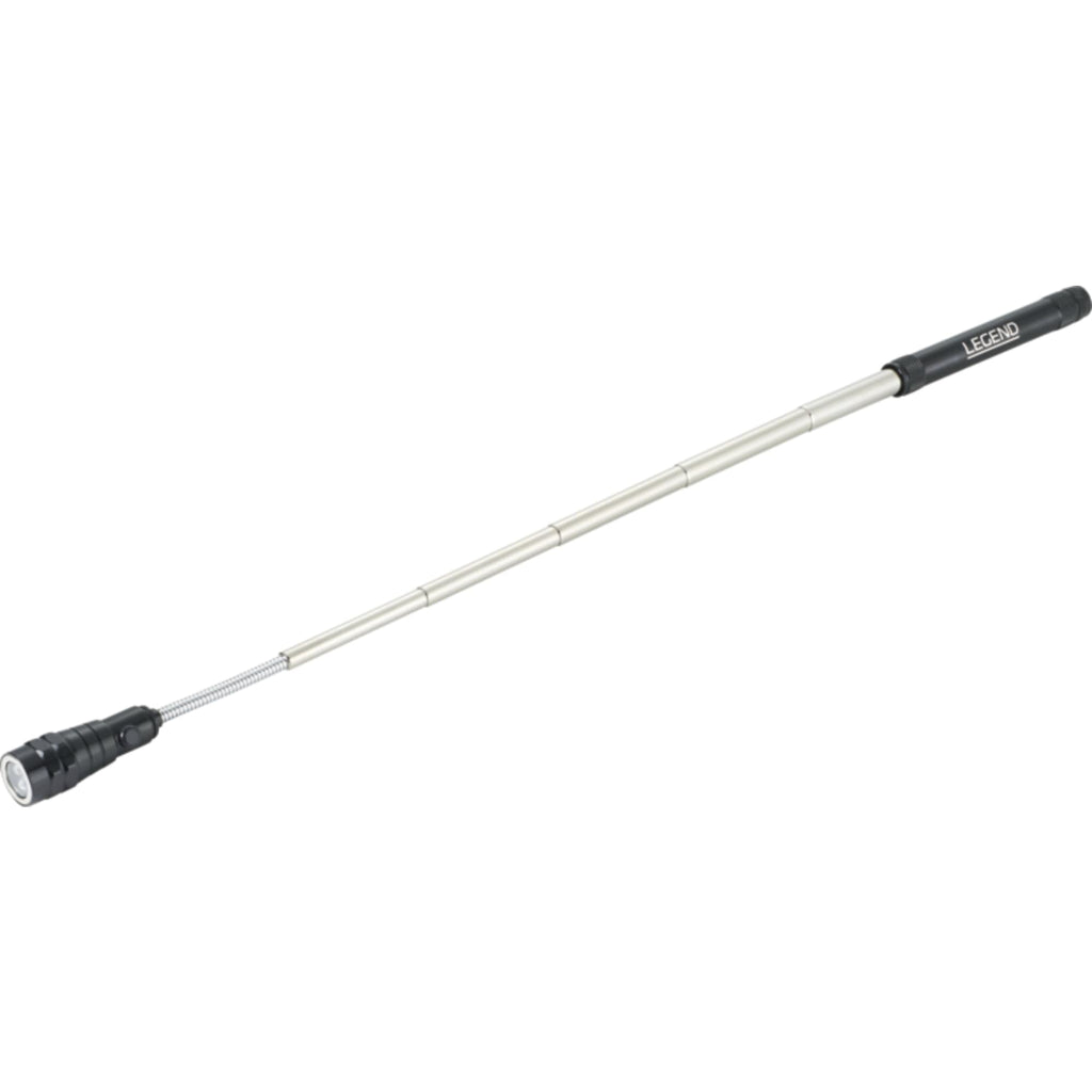 Flare Extending Flashlight with Magnetic Head - Black - Photo 4