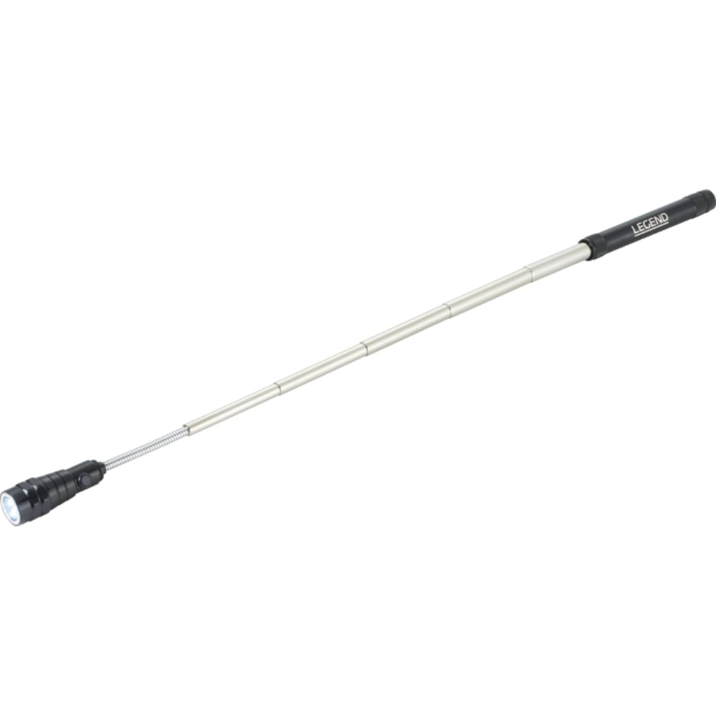 Flare Extending Flashlight with Magnetic Head - Black - Photo 7