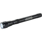 Flare Extending Flashlight with Magnetic Head Laser Engraving - Black - Photo 3