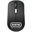 Flash Portable Wireless Mouse with Nano Receiver - Black - Front