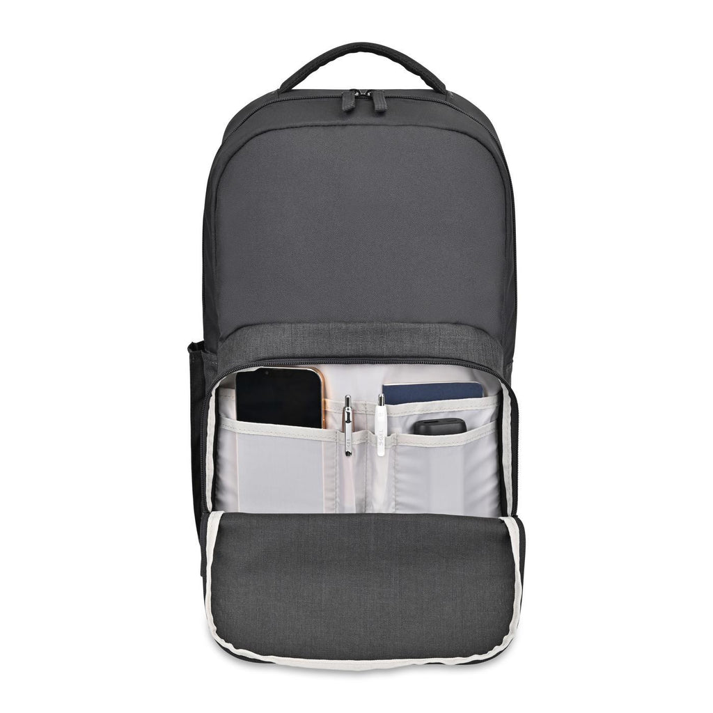 Fletcher Recycled Laptop Backpack, 16 Inch - Black Sand - View 4