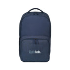 Fletcher Recycled Laptop Backpack, 16 Inch Embroidery - Navy Heather - View 1