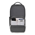 Fletcher Recycled Laptop Backpack, 16 Inch Transfer - Black Sand - View 4