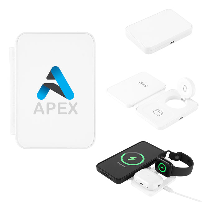 Flip and Fold Wireless Multi-Charger