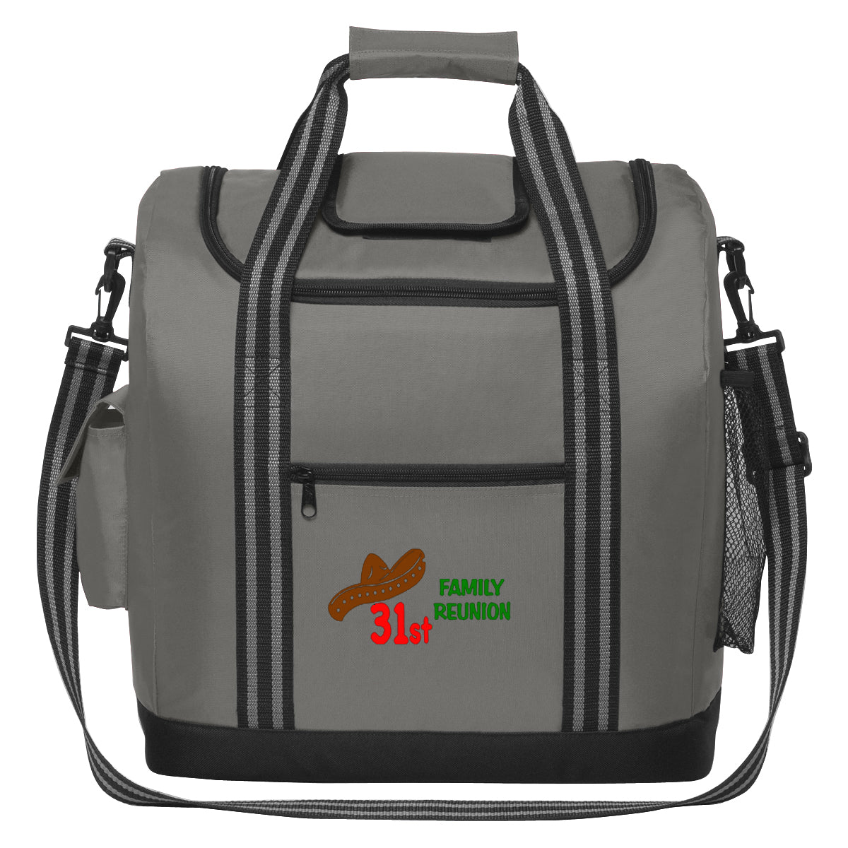 Flip Flap Cooler Bag for 28 Cans - Gray - Colorbrite