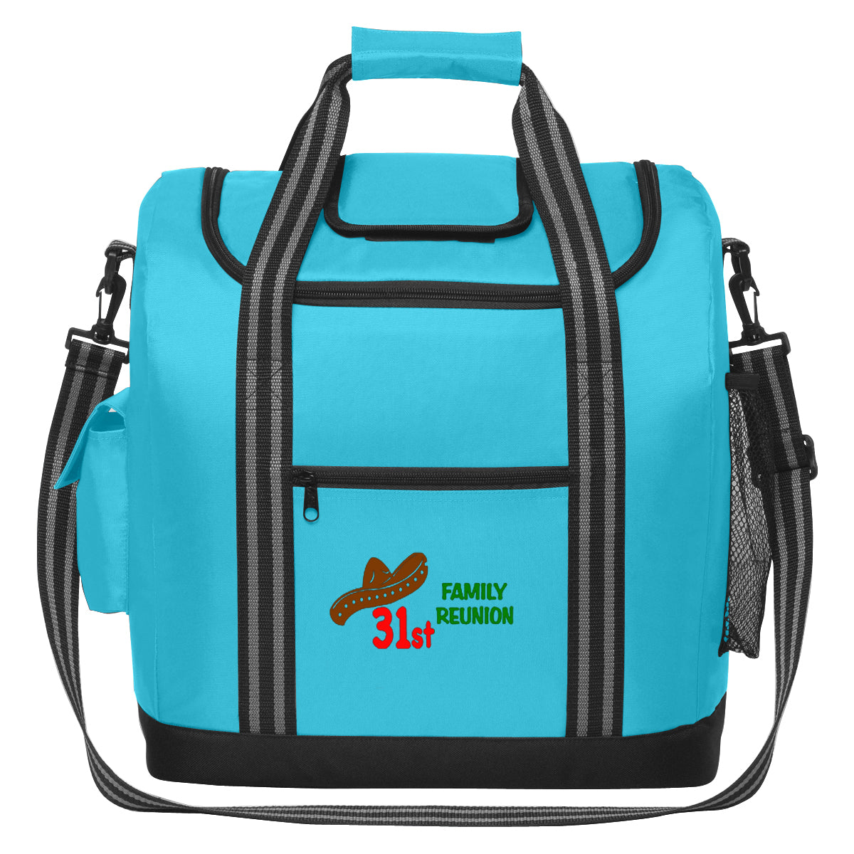 Flip Flap Cooler Bag for 28 Cans - Light Blue - Colorbrite