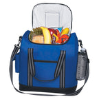 Flip Flap Cooler Bag for 28 Cans - Royal Blue - Propped_Blank