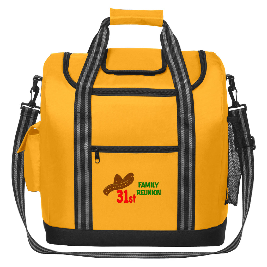 Flip Flap Cooler Bag for 28 Cans - Yellow - Colorbrite