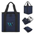 Flip N Chill Foldable Cooler Bag for 24 Cans - Navy - Colorbrite