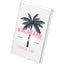 Flip Top Pocket Mirror that Stands Up Full Color - White - Front
