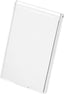 Flip Top Pocket Mirror that Stands Up - White - Front