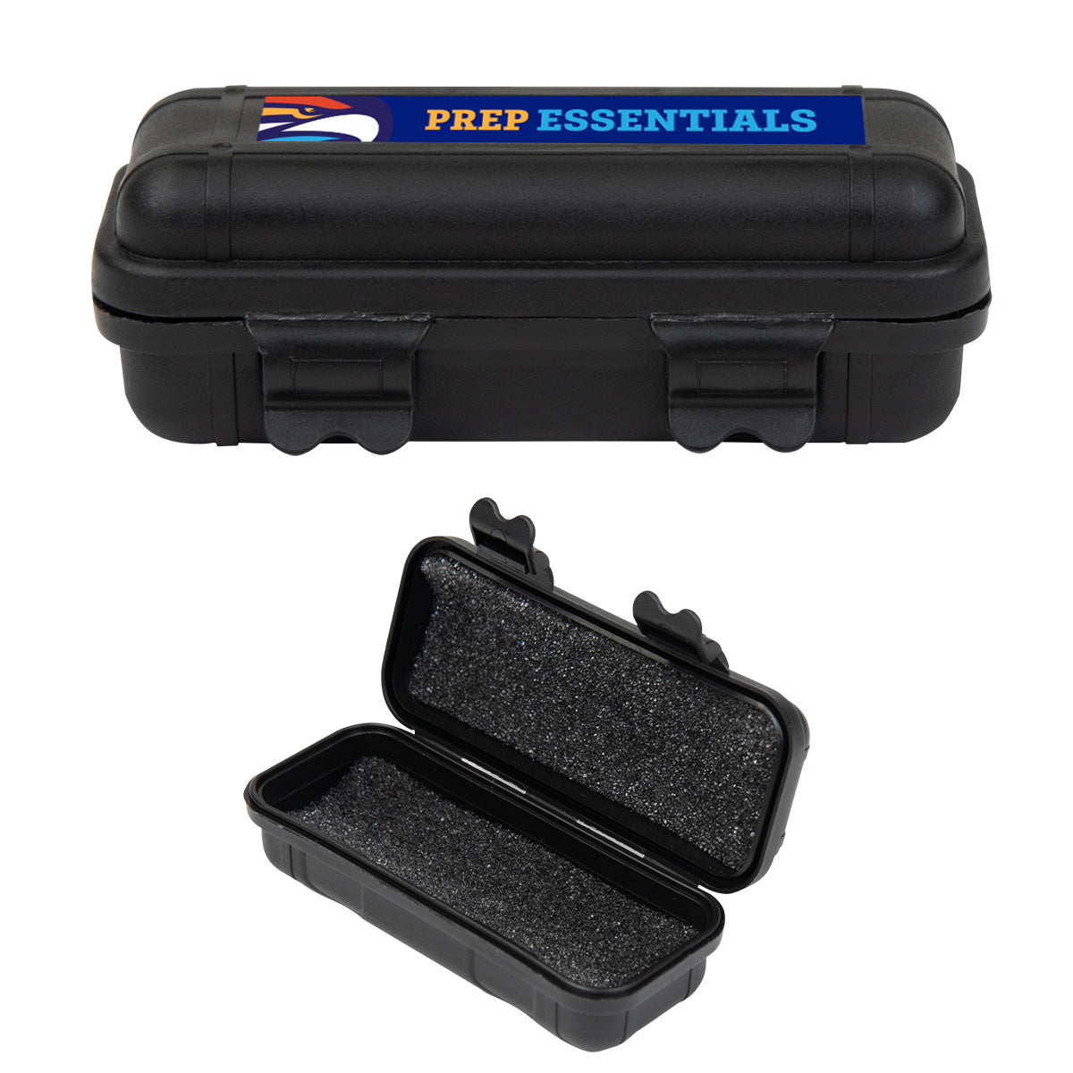 Foam Lined Hard Case, Small - Black - Label