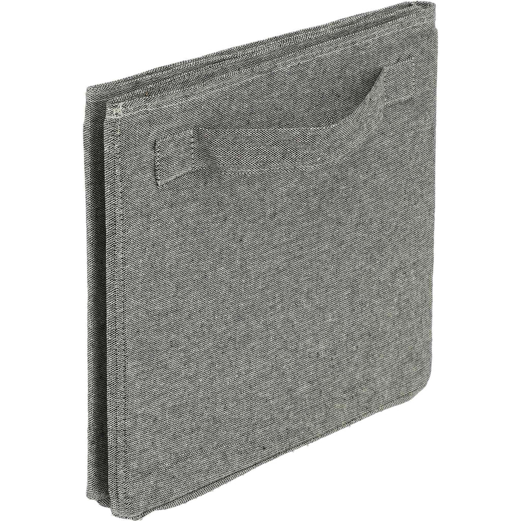 Fold-Flat Recycled Cotton Storage Cube Transfer - Natural - Right Angle 4